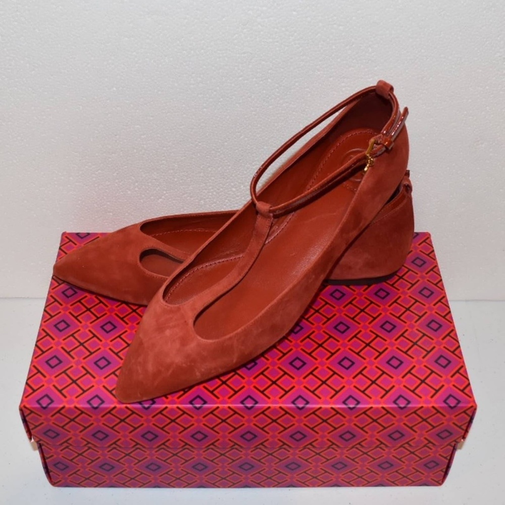 Tory Burch Ashton T-Strap Flat, 8.5 - Picture 6 of 10
